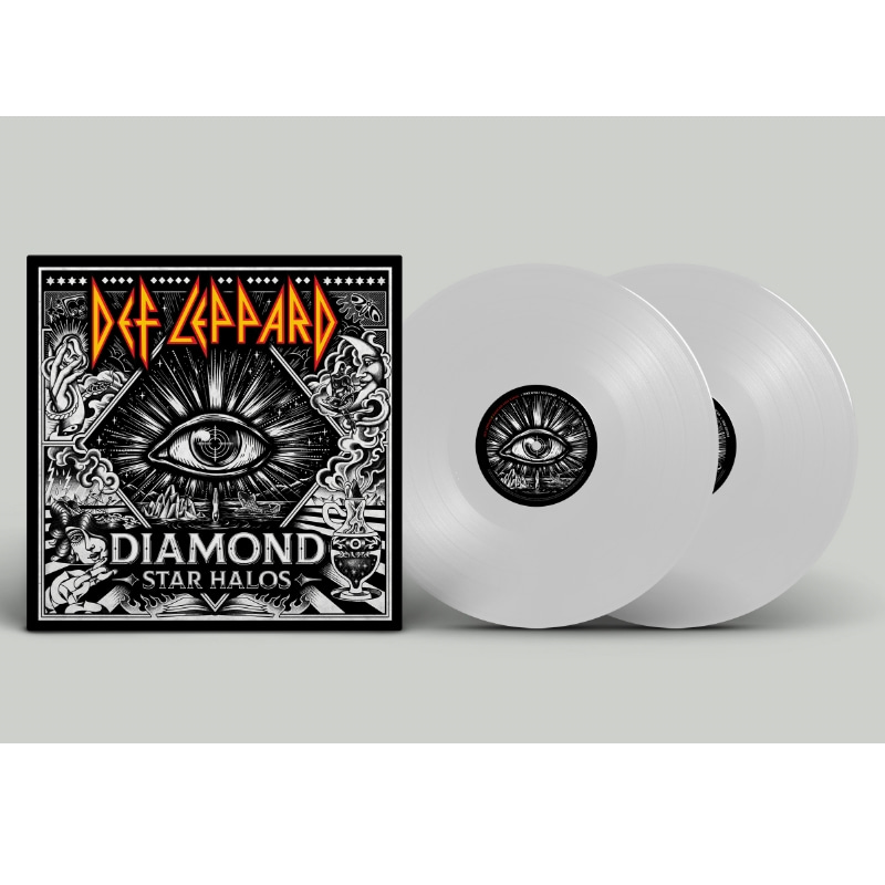 Def Leppard(데프 레퍼드) - Diamond Star Halos(2 LP 클리어 바이닐) -88-LP